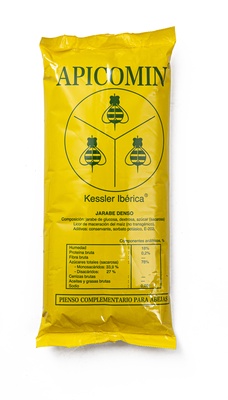 Alimento Abejas Apicomin Jarabe Denso 1 Kg